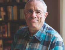 Marc Hofstadter ’67 in his study.